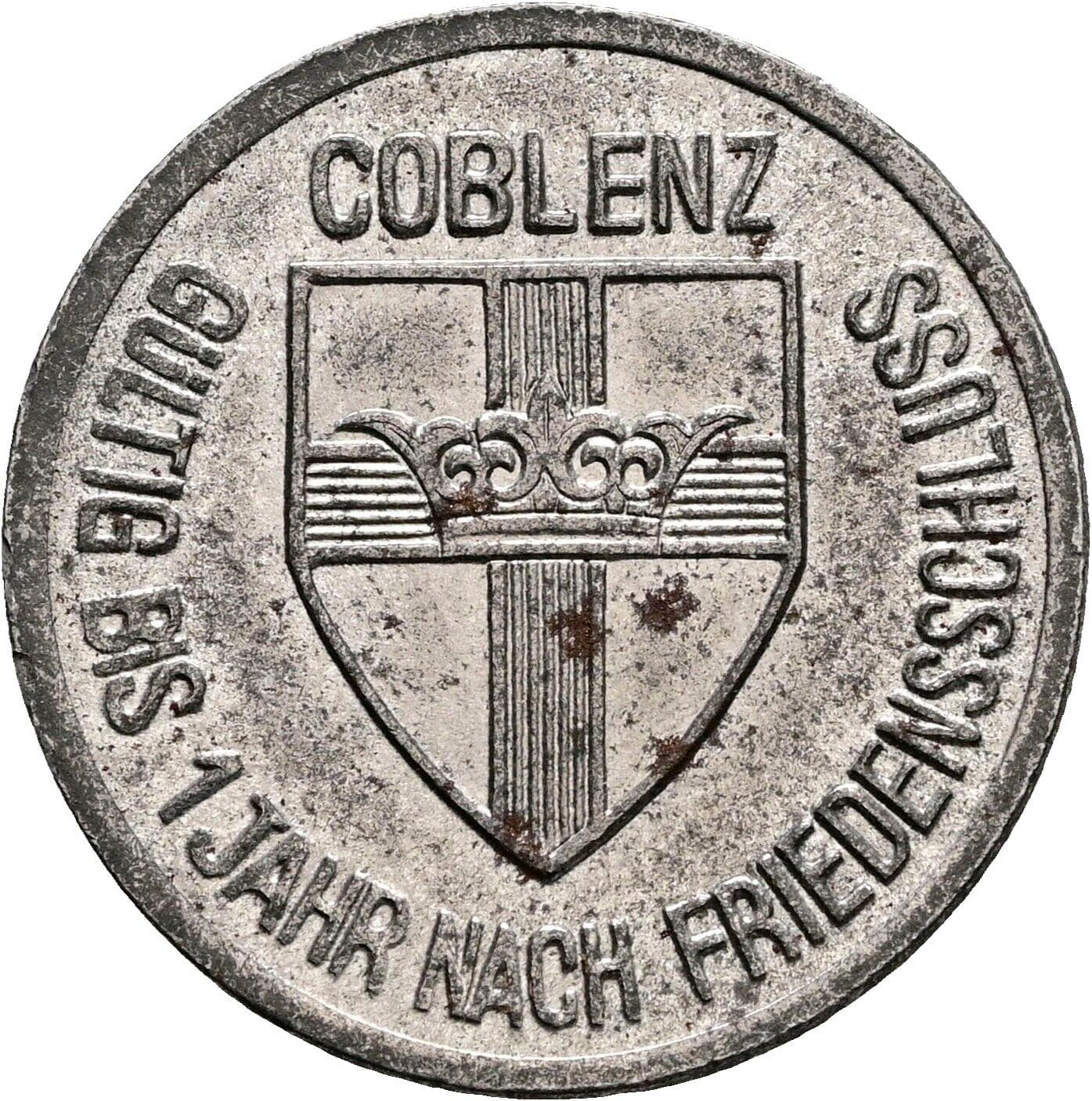 25 Pfennig 1918 – Rückseite