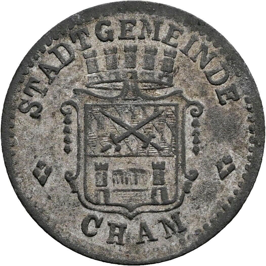 5 Pfennig 1917 – Rückseite