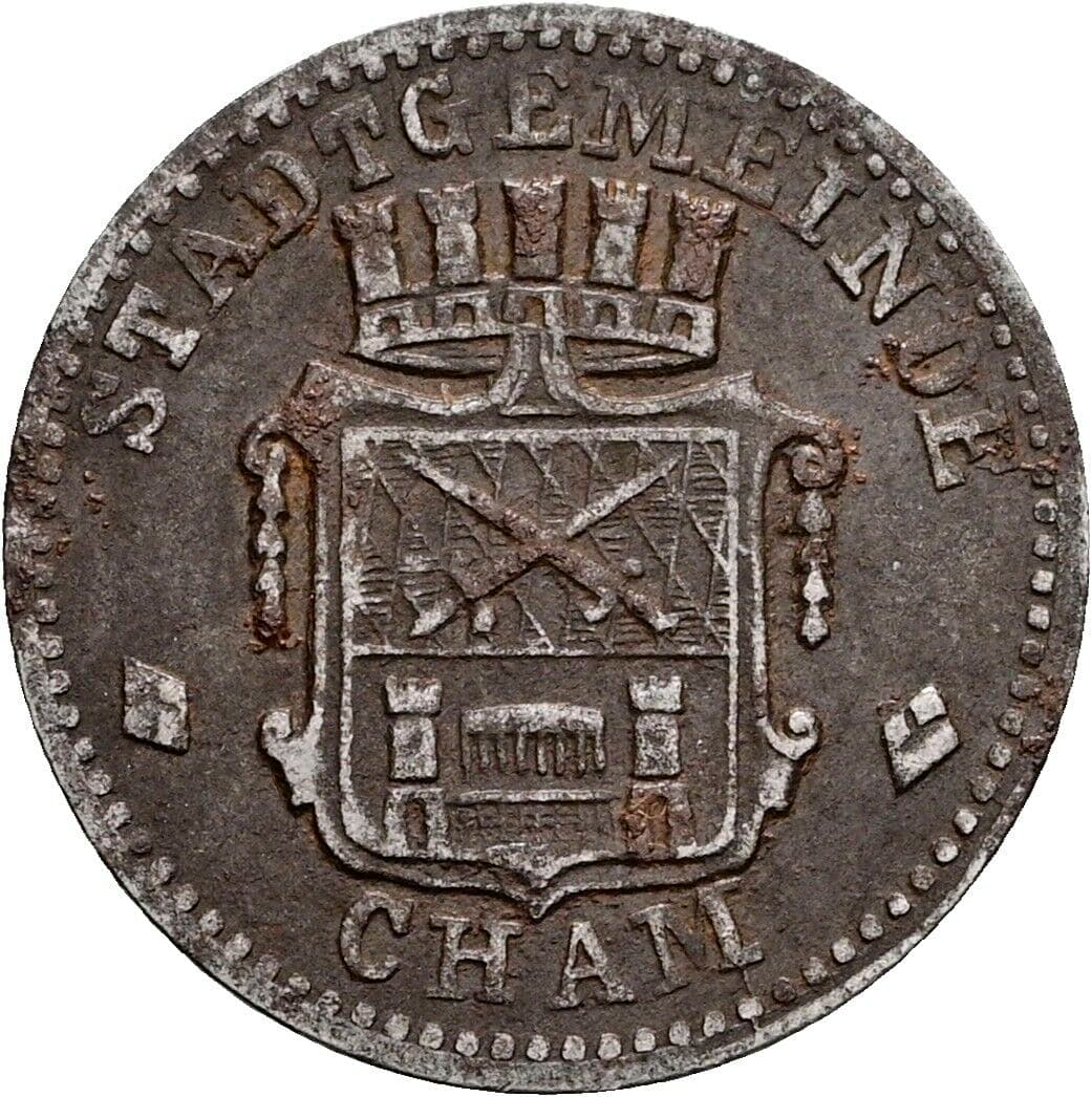 5 Pfennig 1917 – Rückseite