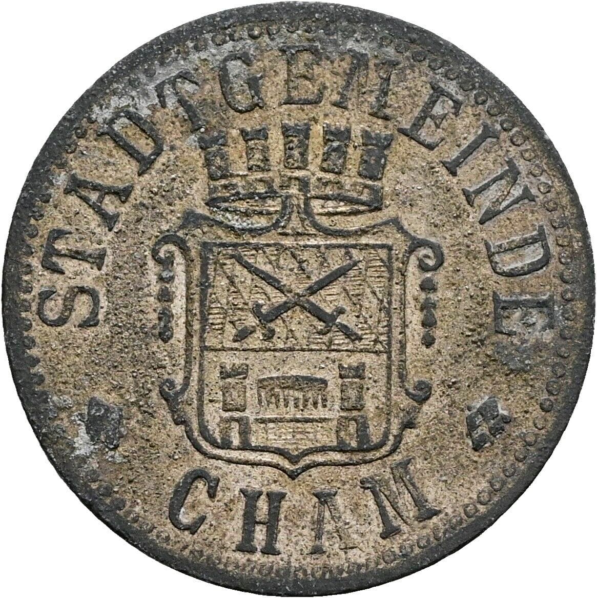 10 Pfennig 1917 – Rückseite