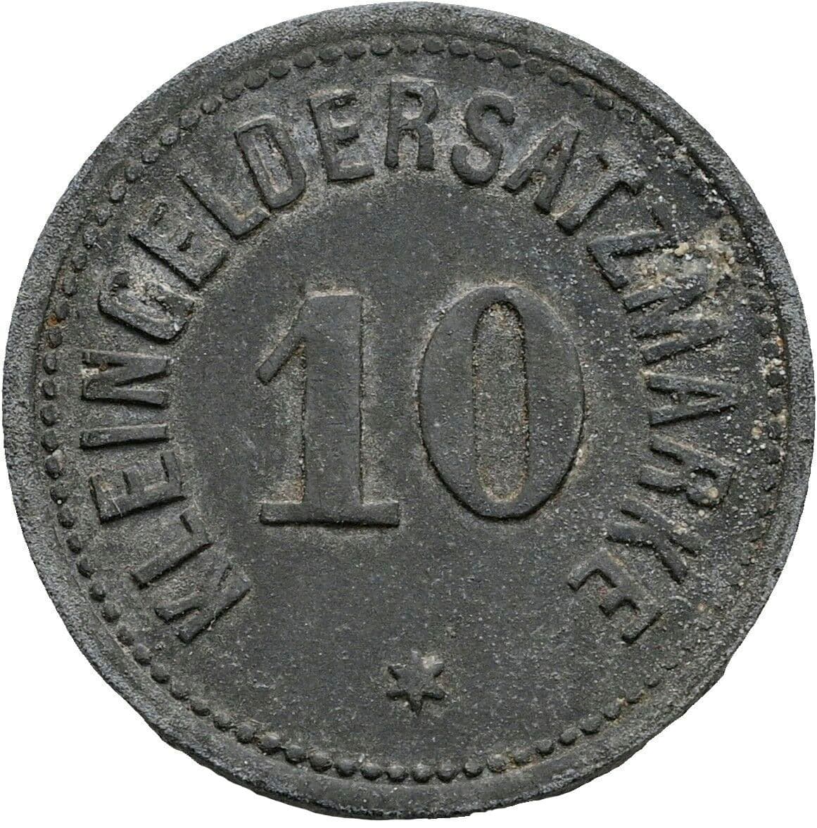 10 Pfennig 1919 – Rückseite