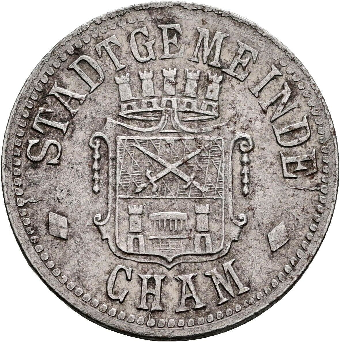 10 Pfennig 1917 – Rückseite