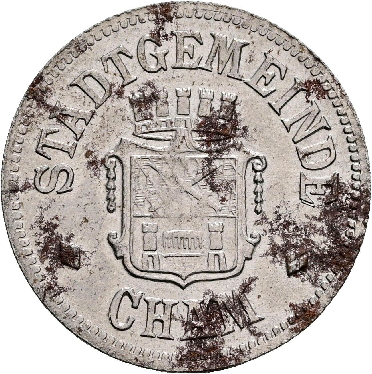 50 Pfennig 1920 – Rückseite