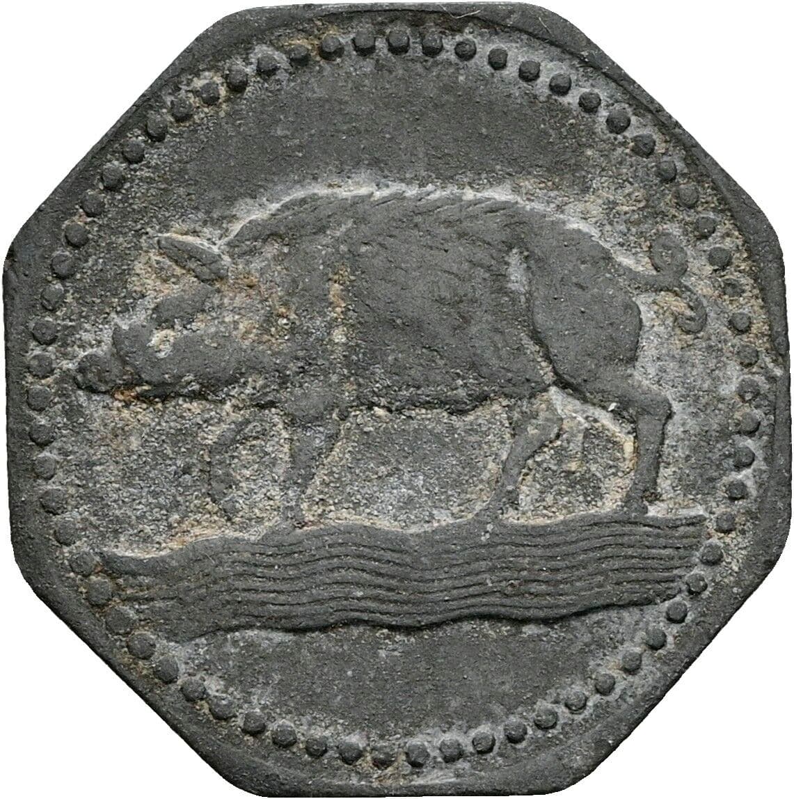 5 Pfennig 1917 – Rückseite