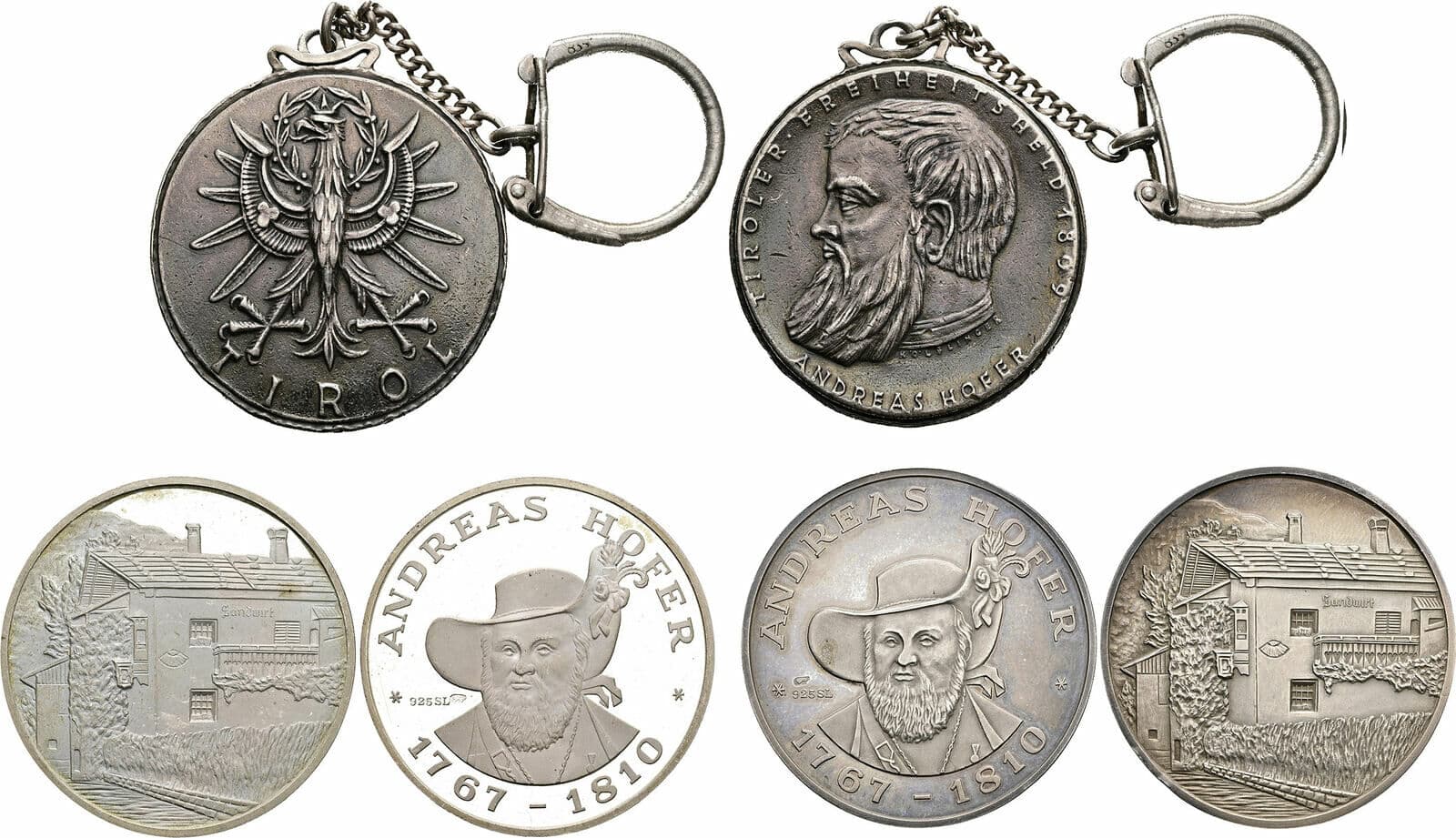 Lot 3 Stück Medaillen