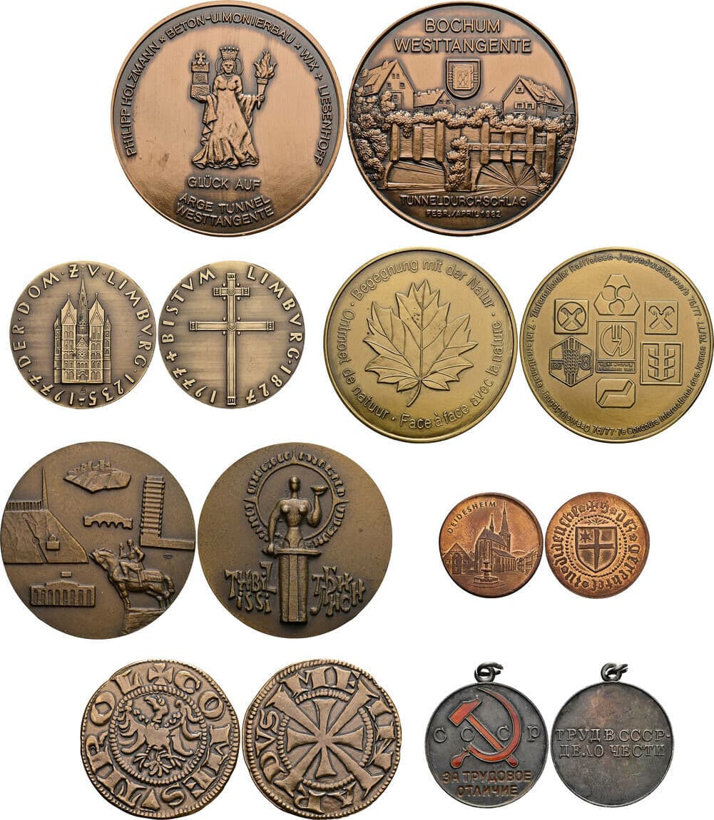 Lot 7 Stück diverse Medaillen