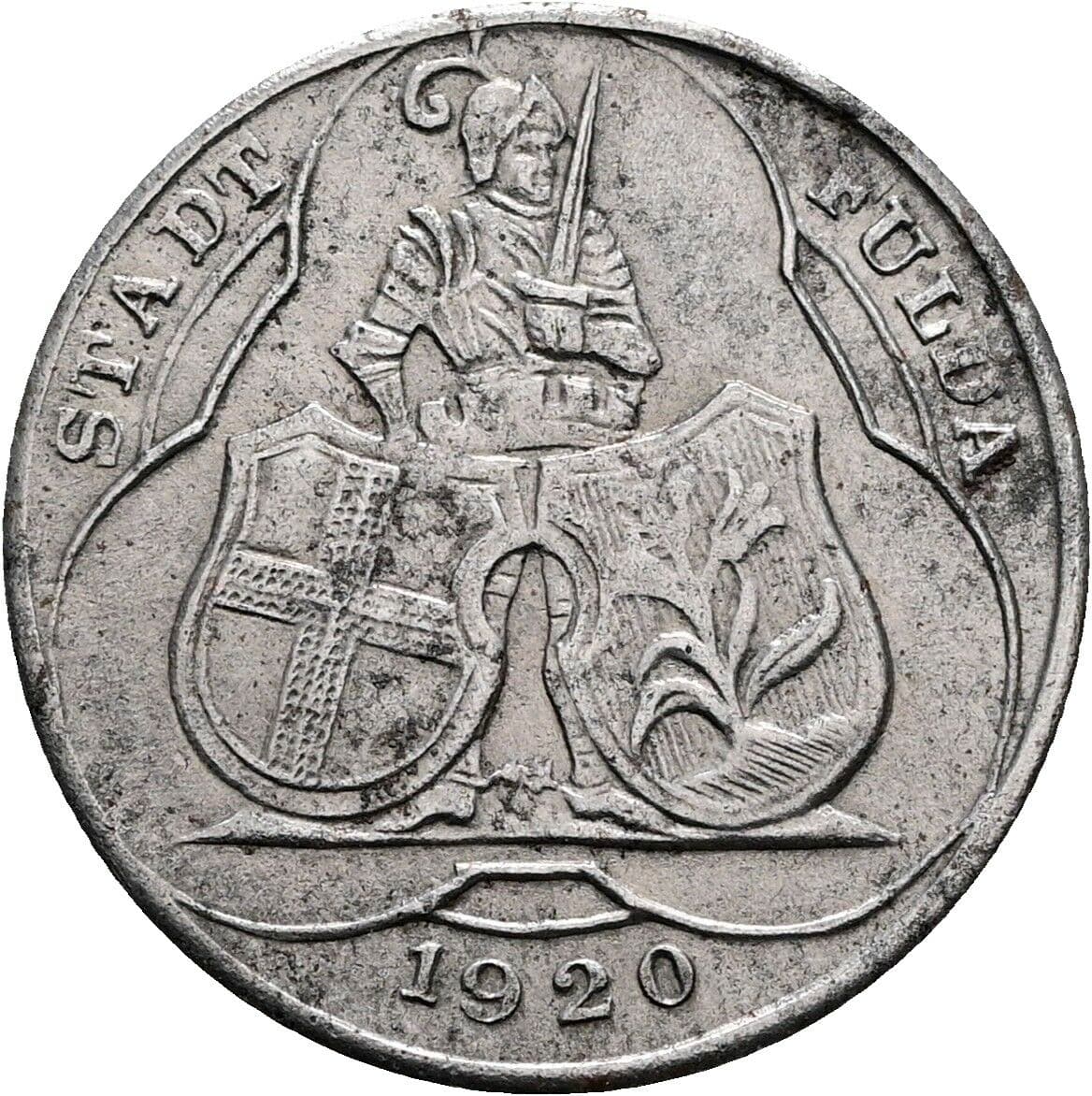 10 Pfennig 1920 – Rückseite
