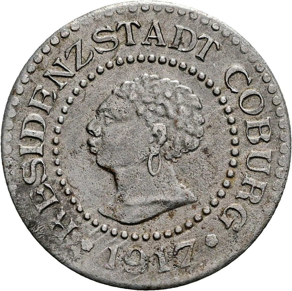 10 Pfennig 1917 – Rückseite