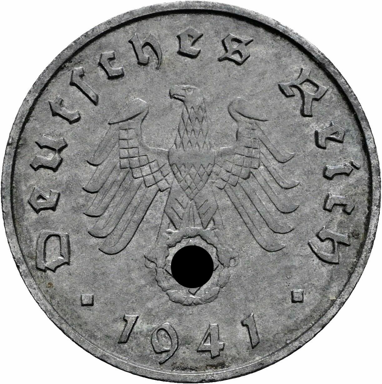 10 Reichspfennig 1941 F – Rückseite