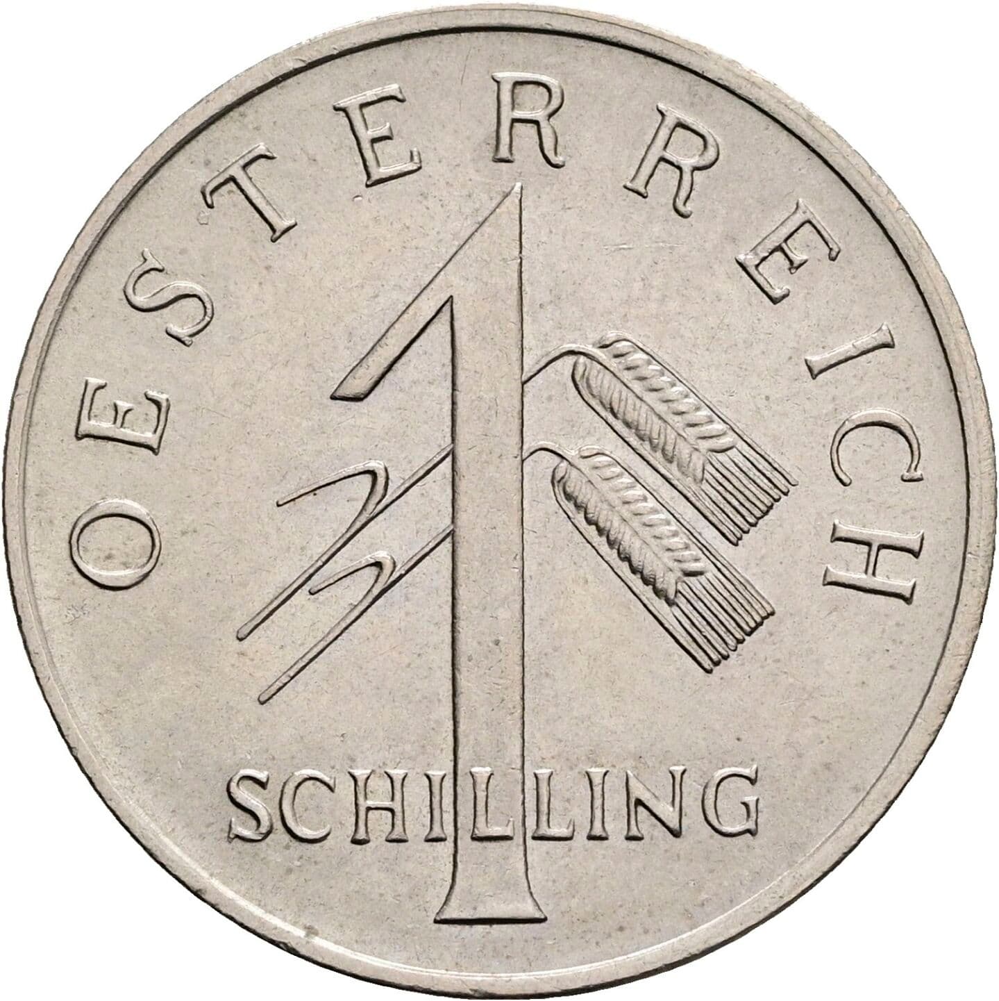 1 Schilling 1934 – Vorderseite