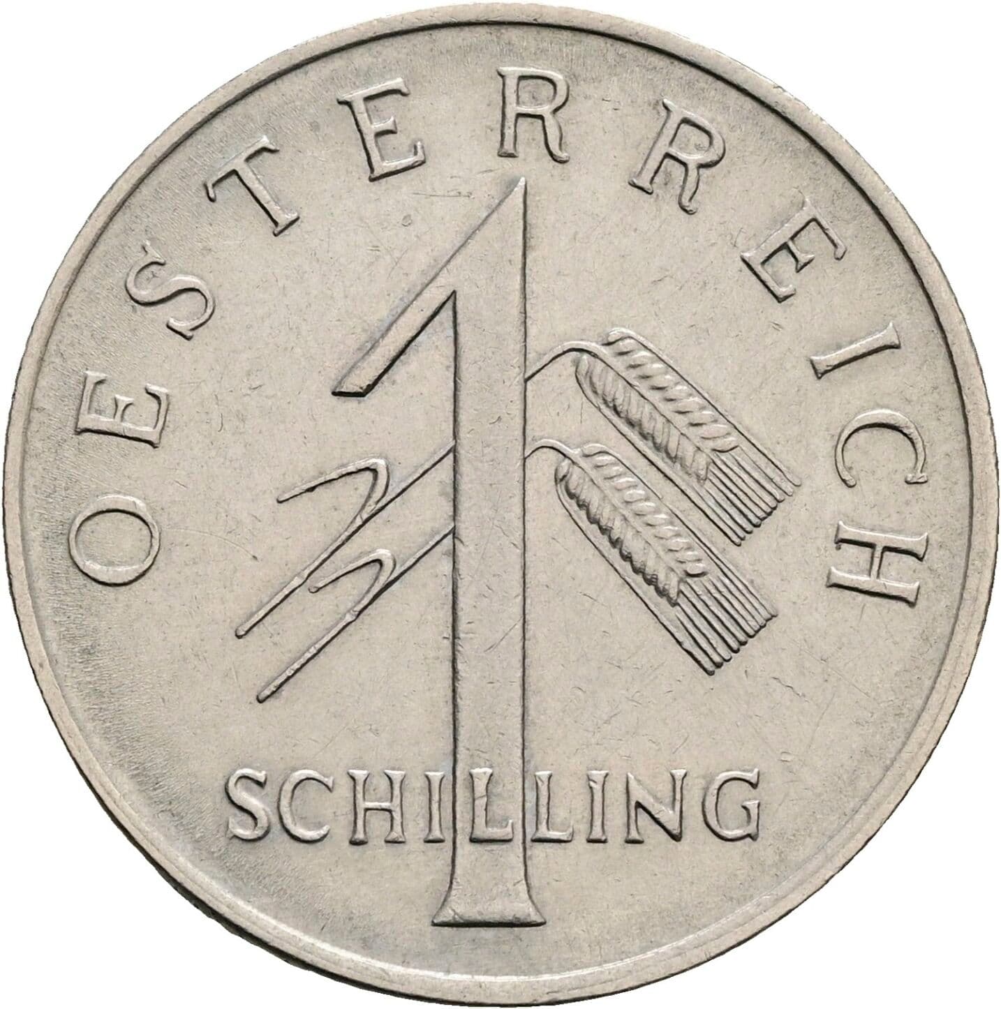 1 Schilling 1934 – Vorderseite