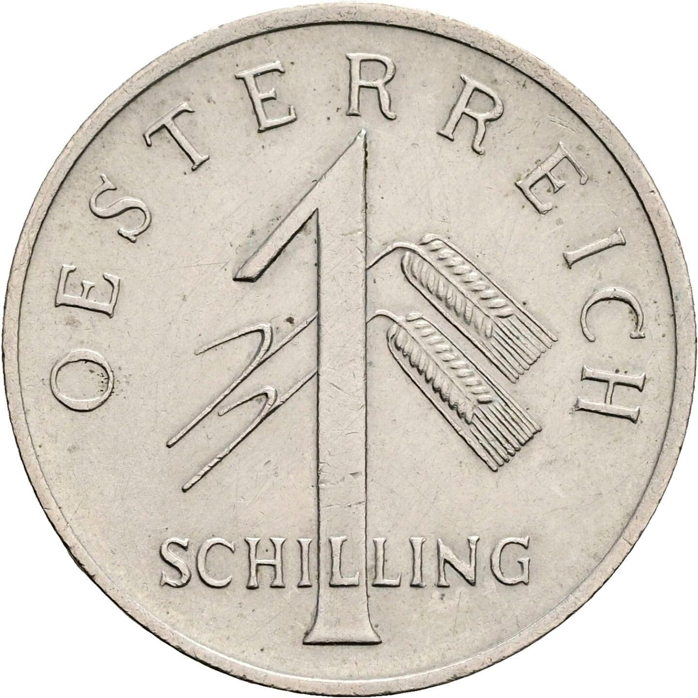 1 Schilling 1935 – Vorderseite
