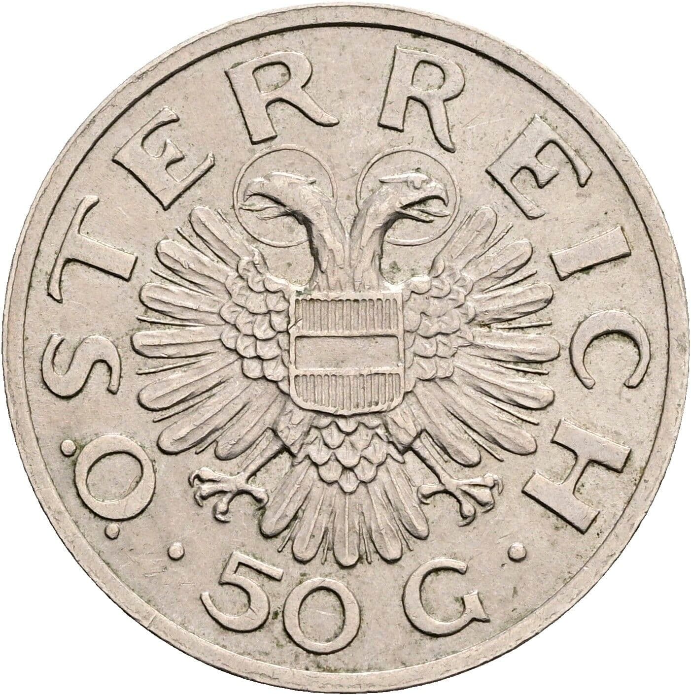 50 Groschen 1935 – Rückseite