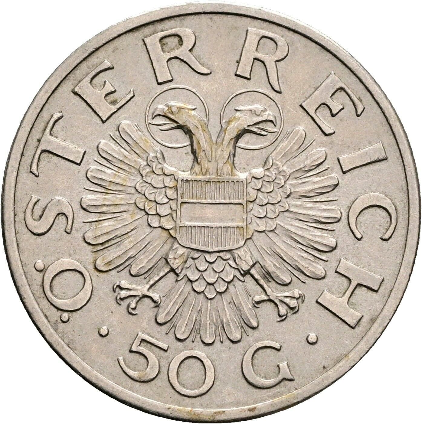 50 Groschen 1935 – Rückseite