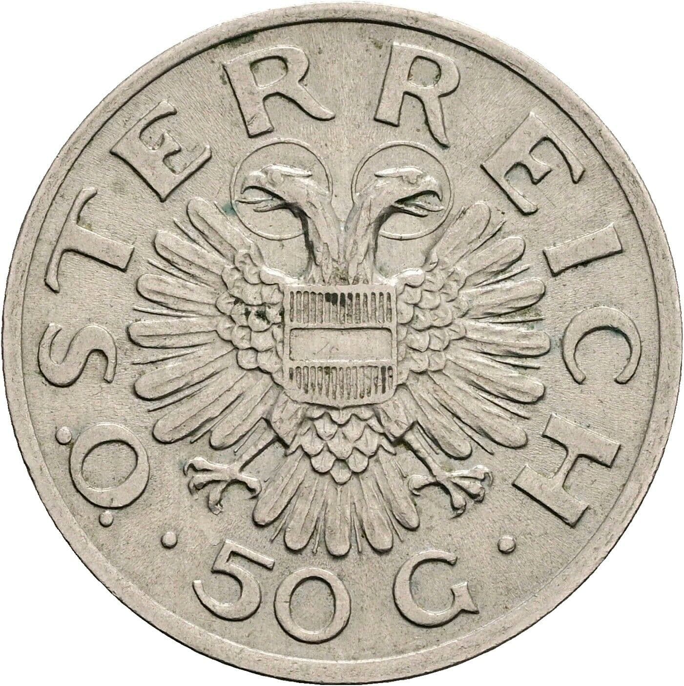 50 Groschen 1935 – Rückseite