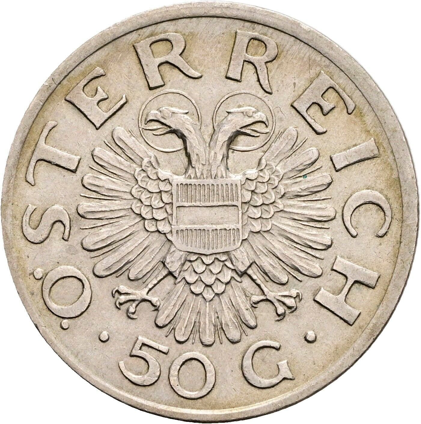 50 Groschen 1935 – Rückseite