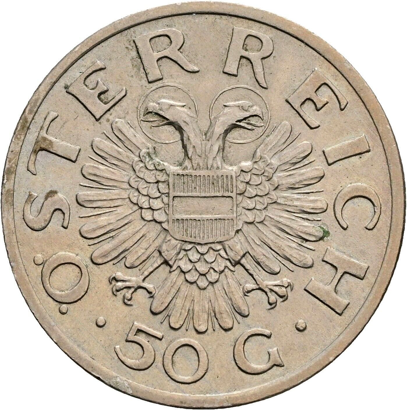 50 Groschen 1935 – Rückseite
