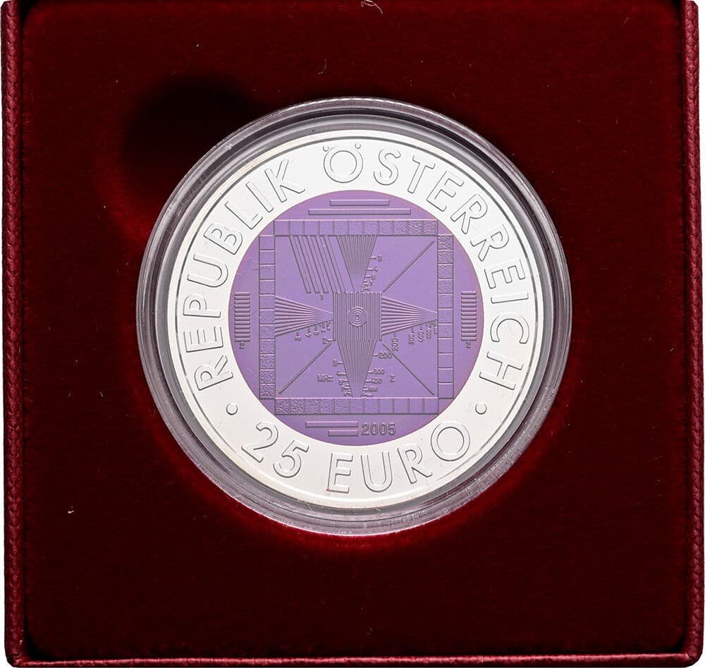 25 Euro Niob 2005 – Vorderseite