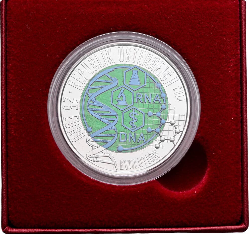 25 Euro Niob 2014 – Vorderseite