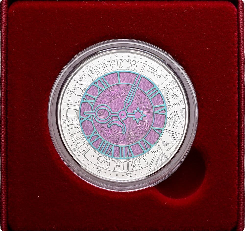 25 Euro Niob 2016 – Vorderseite