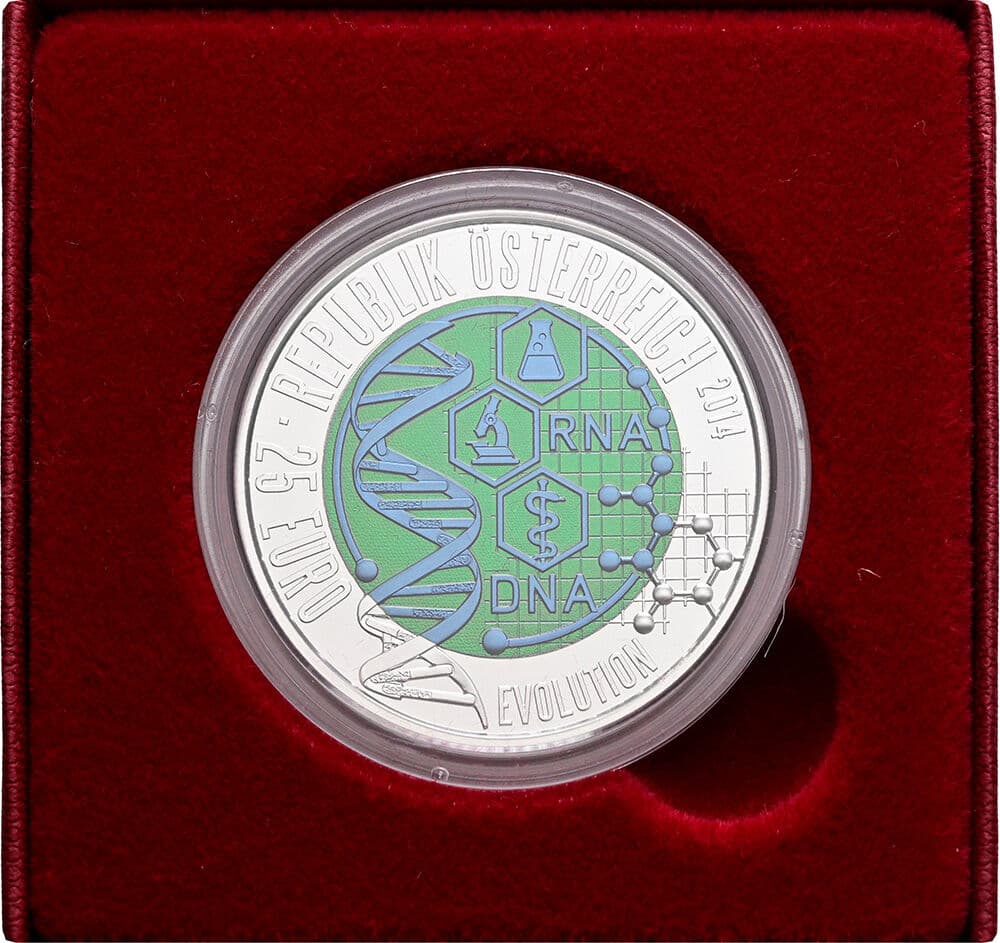 25 Euro Niob 2014 – Rückseite
