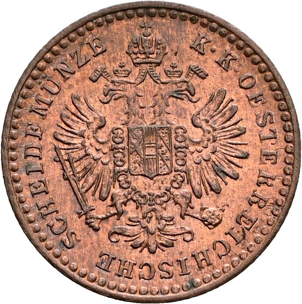 5/10 Kreuzer Franz Joseph I. 1848-1916 1881 – Rückseite