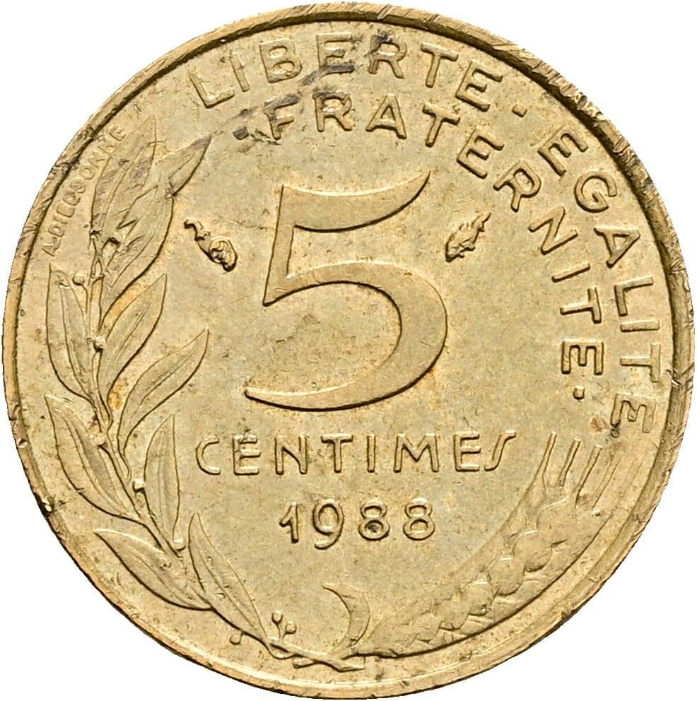 5 Centimes