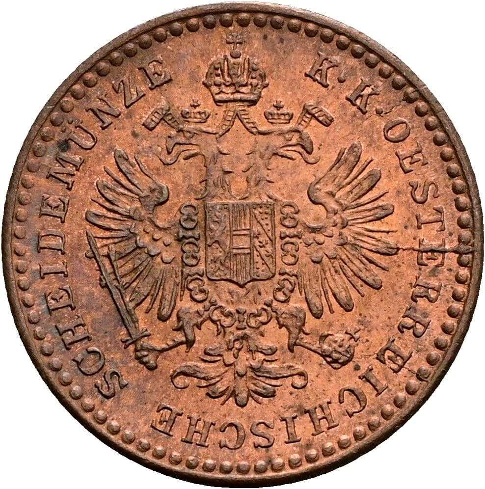 5/10 Kreuzer Franz Joseph I. 1848-1916 1881 – Rückseite