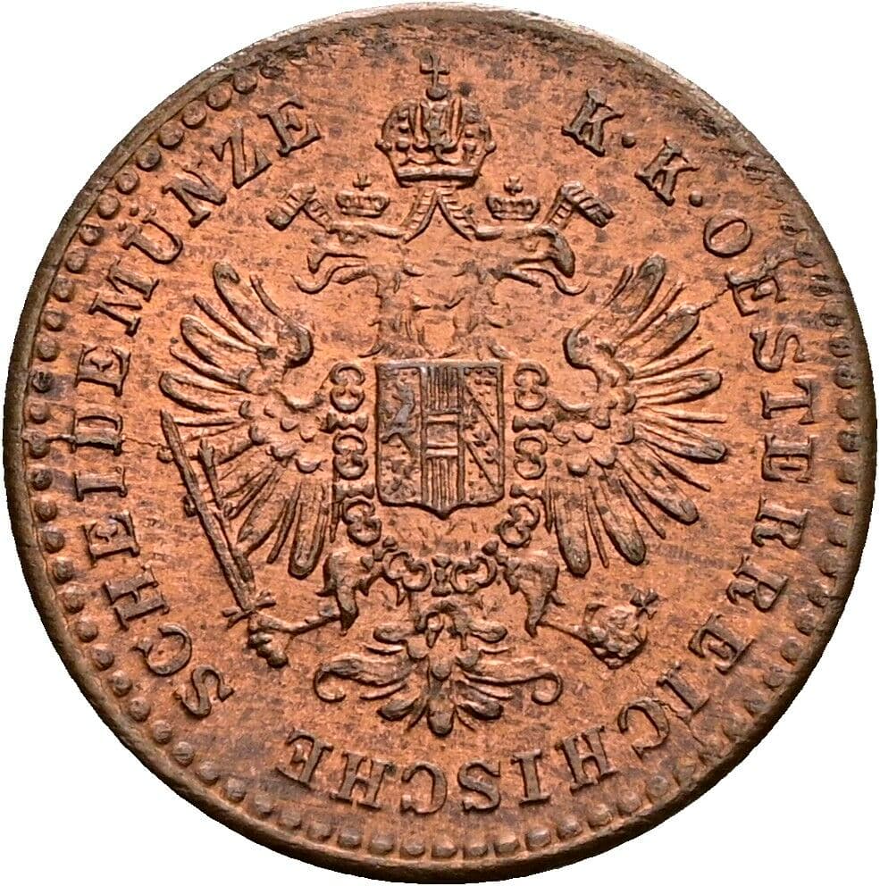 5/10 Kreuzer Franz Joseph I. 1848-1916 1881 – Rückseite