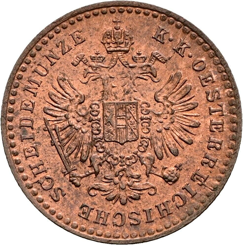 5/10 Kreuzer Franz Joseph I. 1848-1916 1881 – Rückseite