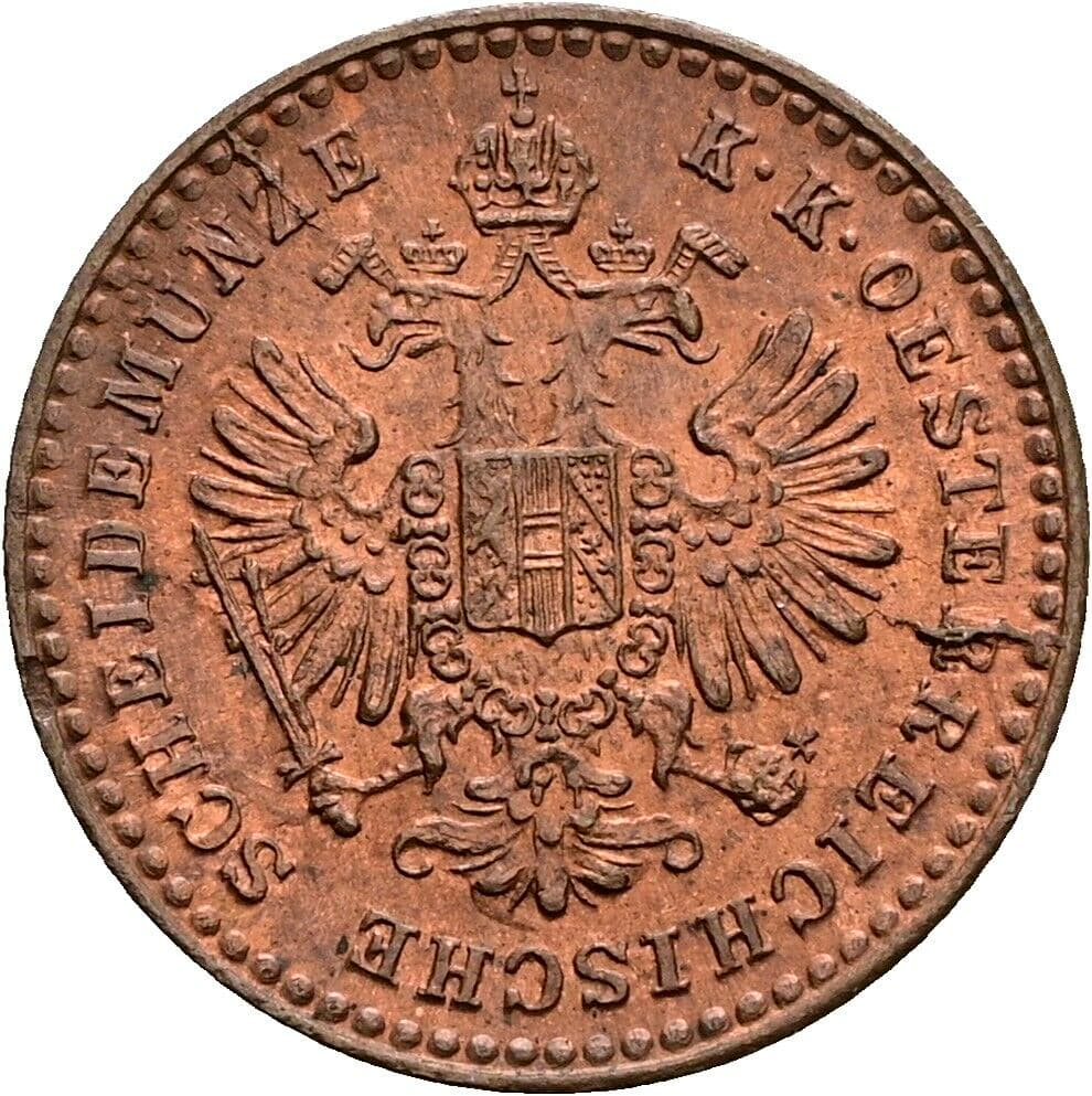 5/10 Kreuzer Franz Joseph I. 1848-1916 1881 – Rückseite