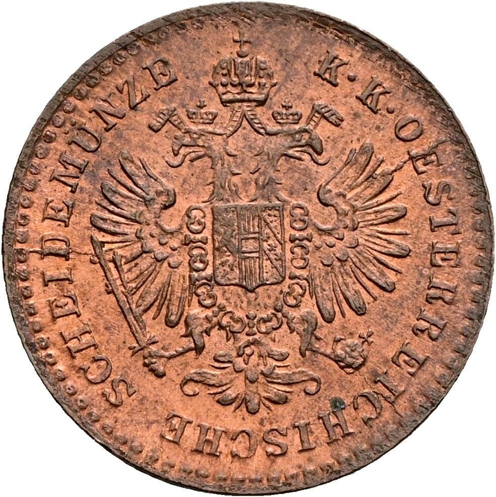 5/10 Kreuzer Franz Joseph I. 1848-1916 1881 – Rückseite