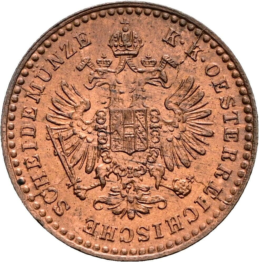 5/10 Kreuzer Franz Joseph I. 1848-1916 1881 – Rückseite
