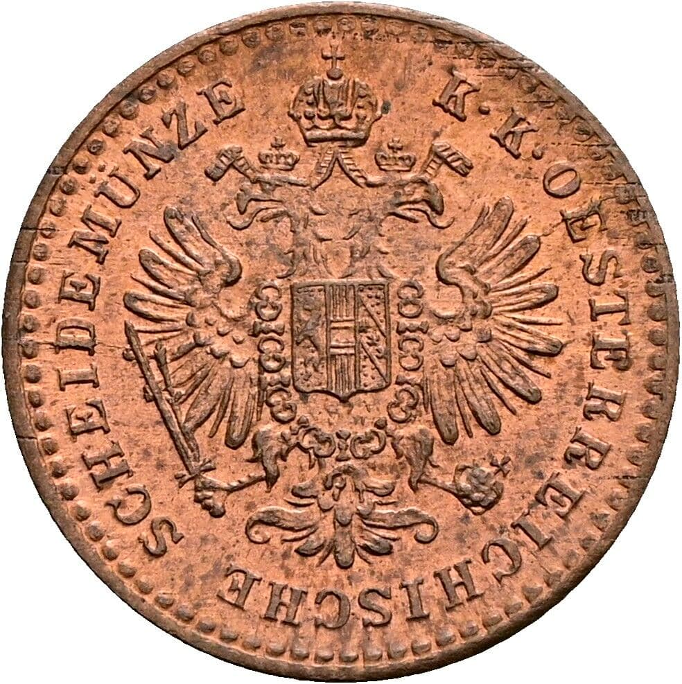 5/10 Kreuzer Franz Joseph I. 1848-1916 1881 – Rückseite