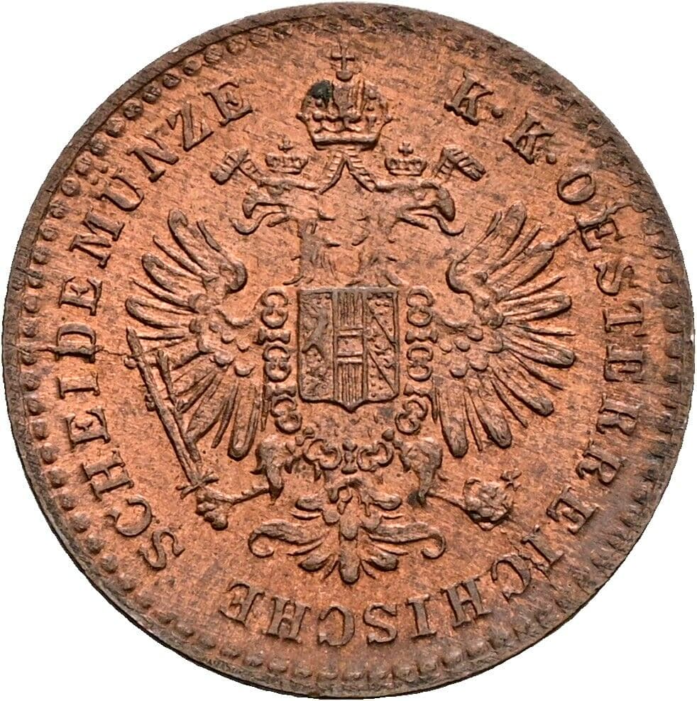 5/10 Kreuzer Franz Joseph I. 1848-1916 1881 – Rückseite