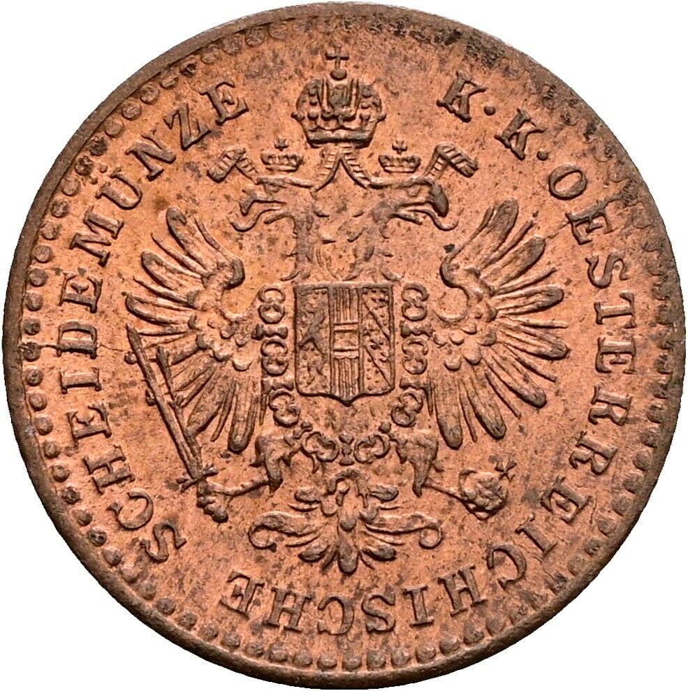 5/10 Kreuzer Franz Joseph I. 1848-1916 1881 – Rückseite