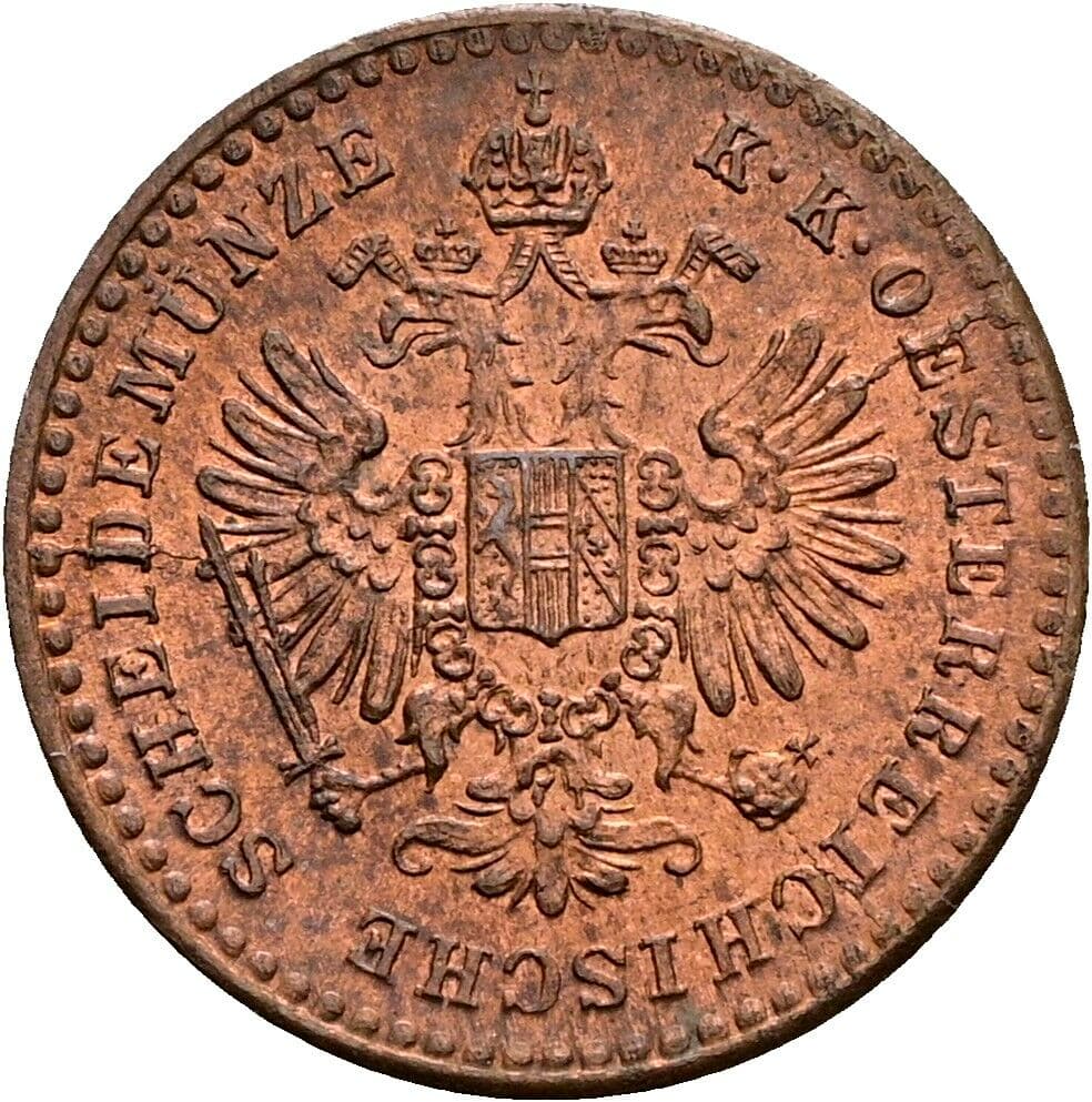 5/10 Kreuzer Franz Joseph I. 1848-1916 1881 – Rückseite