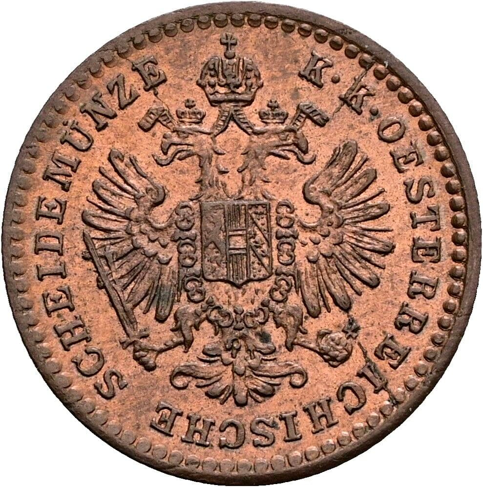 5/10 Kreuzer Franz Joseph I. 1848-1916 1881 – Rückseite
