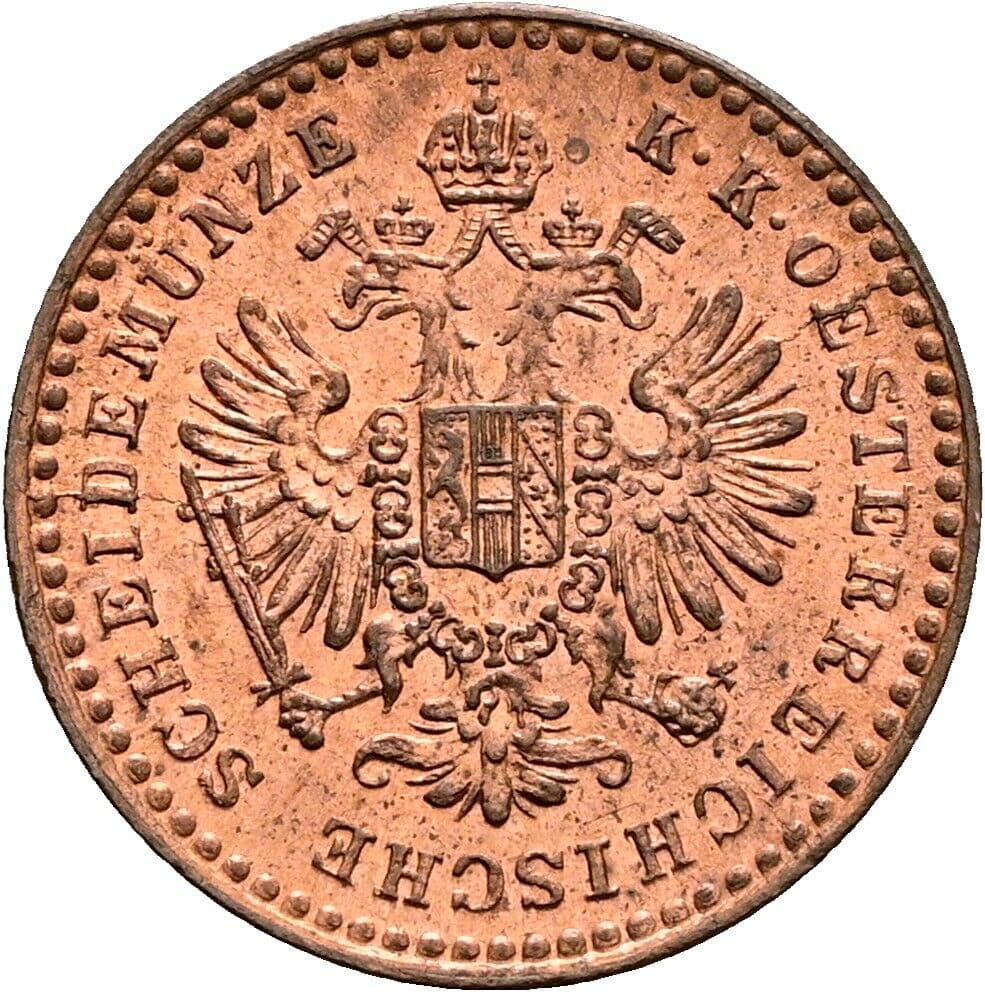 5/10 Kreuzer Franz Joseph I. 1848-1916 1881 – Rückseite