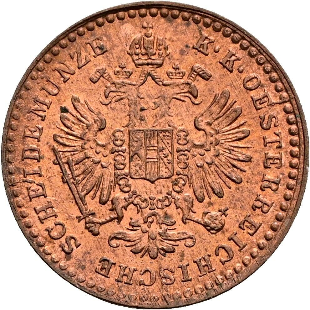5/10 Kreuzer Franz Joseph I. 1848-1916 1881 – Rückseite