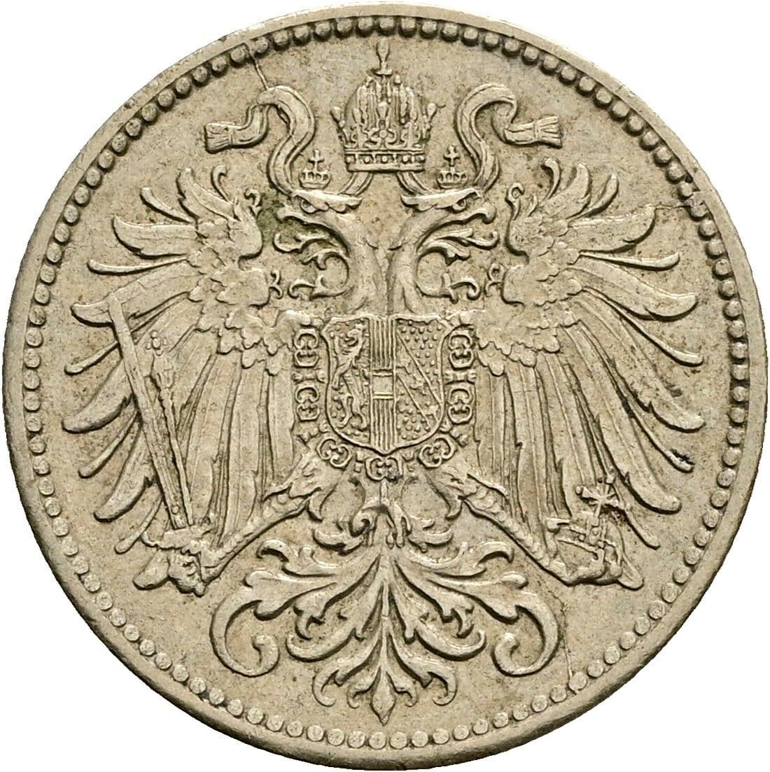 10 Heller Franz Joseph I. 1848-1916 1916 – Rückseite