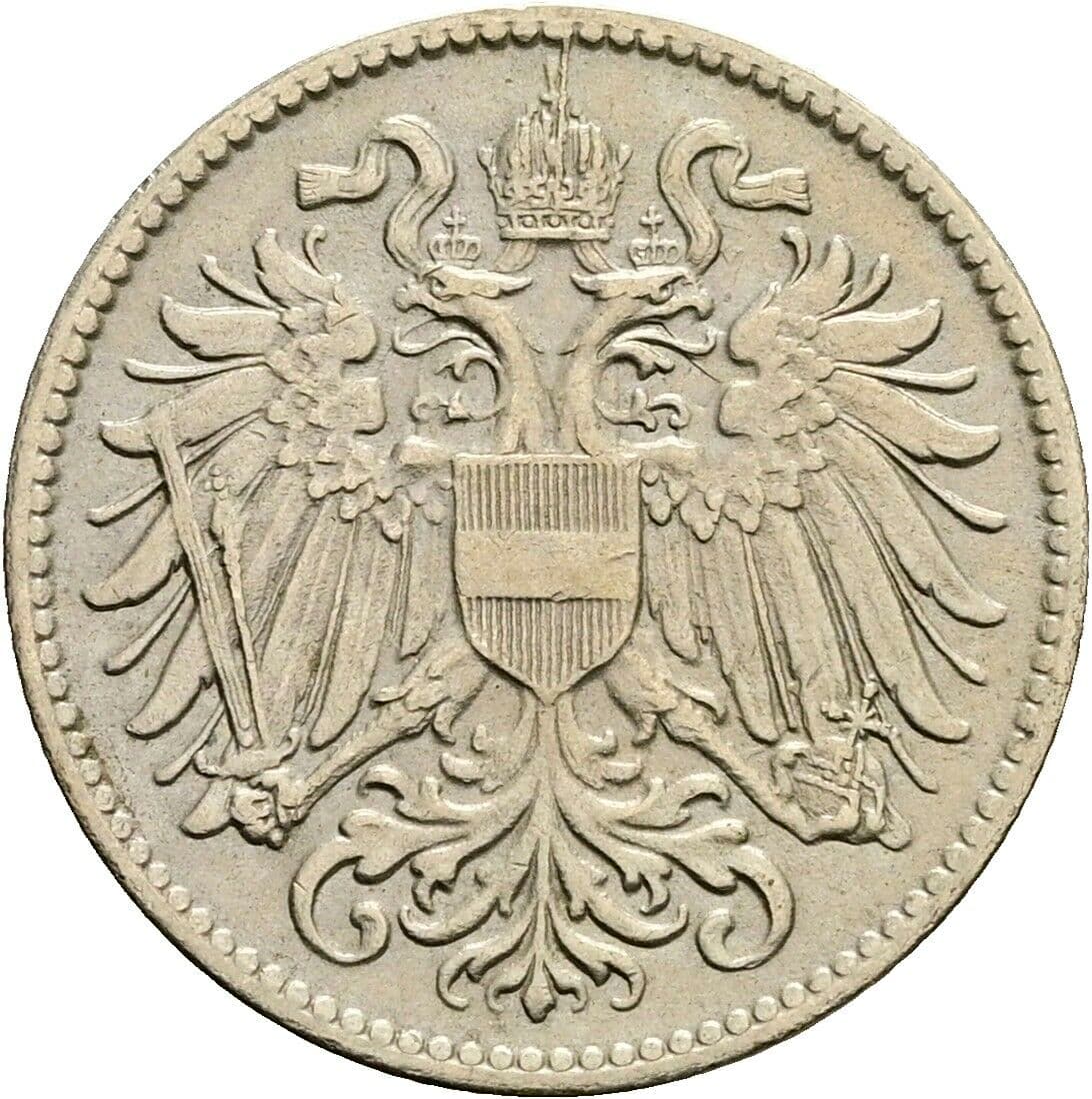 10 Heller Franz Joseph I. 1848-1916 1916 – Rückseite