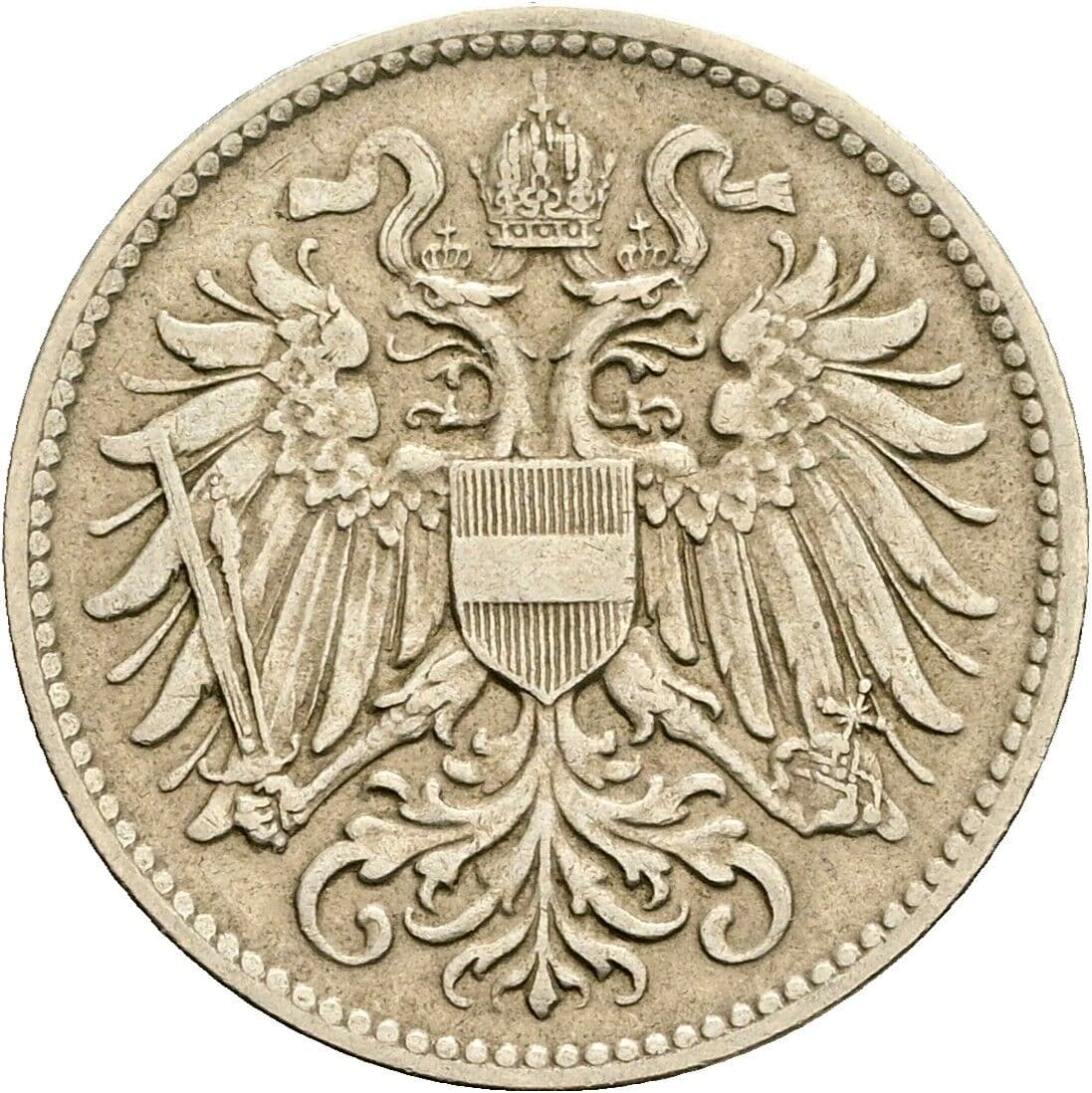 10 Heller Franz Joseph I. 1848-1916 1916 – Rückseite