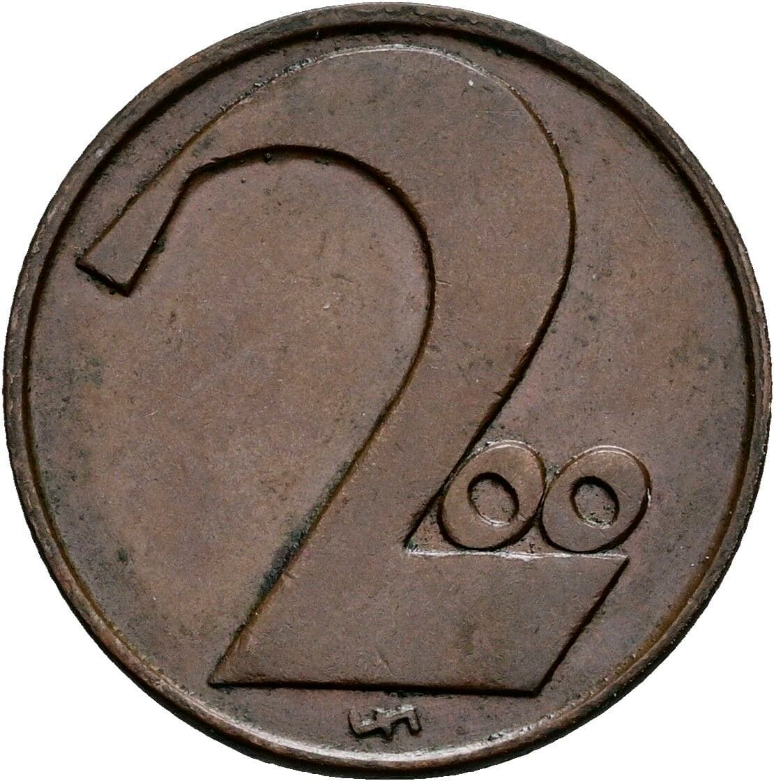 200 Kronen 1924 – Vorderseite