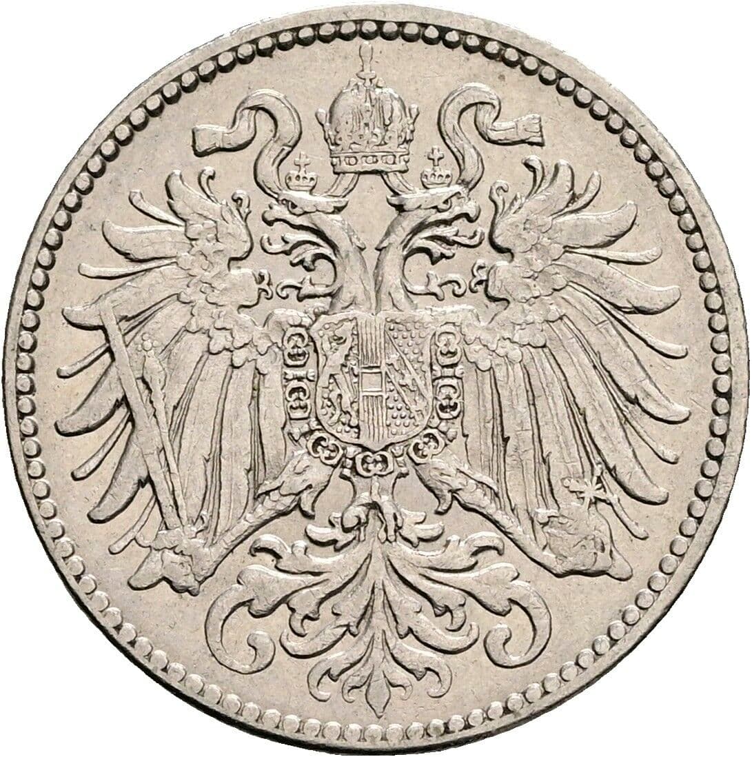 10 Heller Franz Joseph I. 1848-1916 1910 – Rückseite