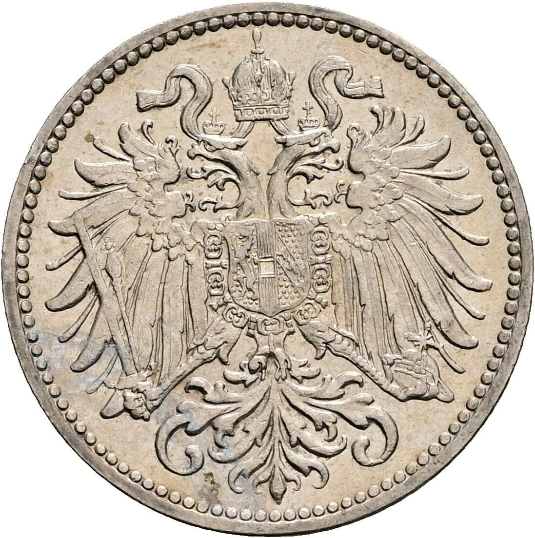 10 Heller Franz Joseph I. 1848-1916 1910 – Rückseite