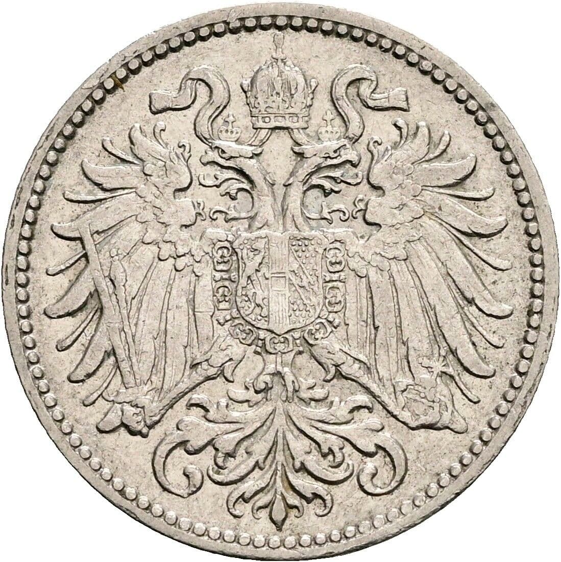 10 Heller Franz Joseph I. 1848-1916 1910 – Rückseite