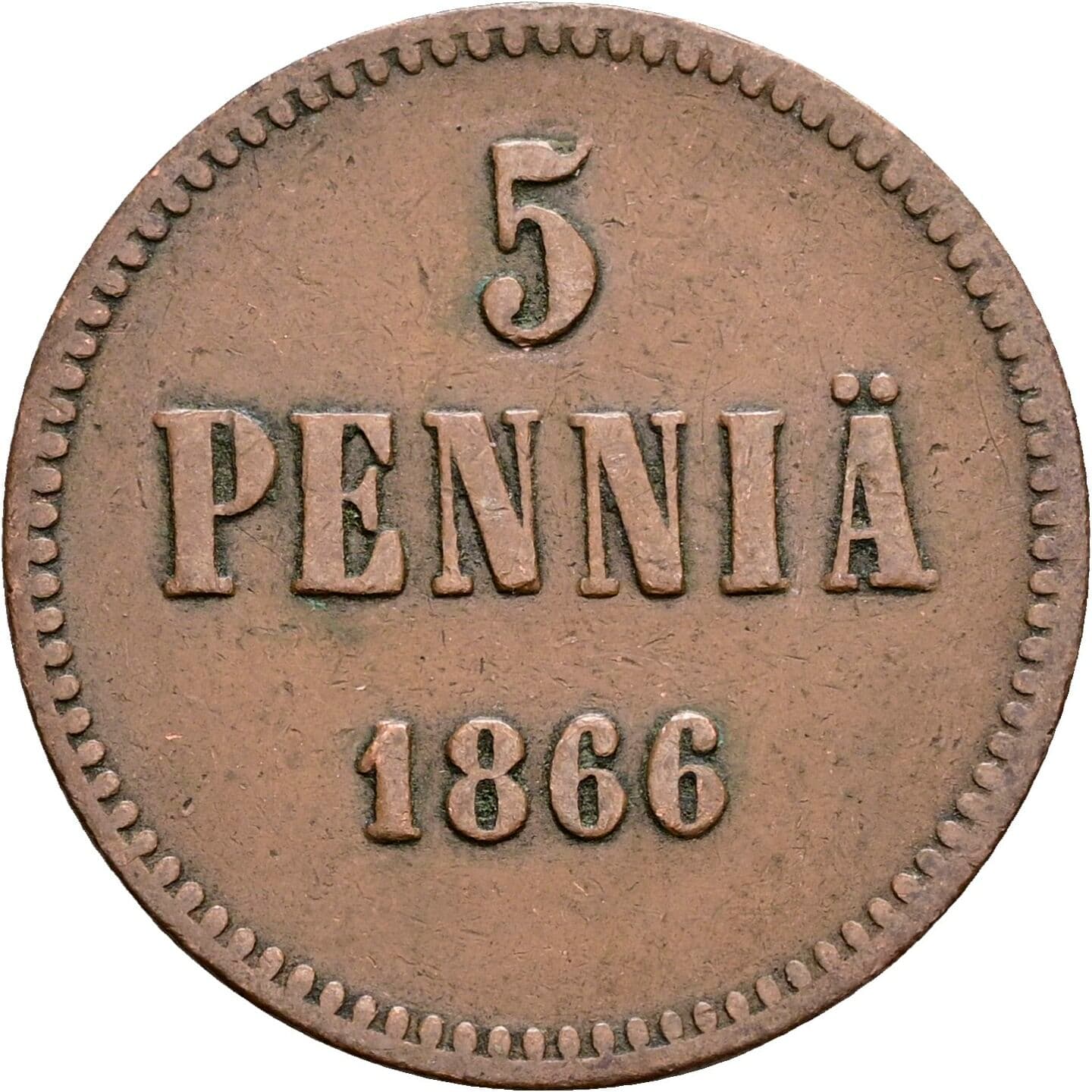 5 Penniä