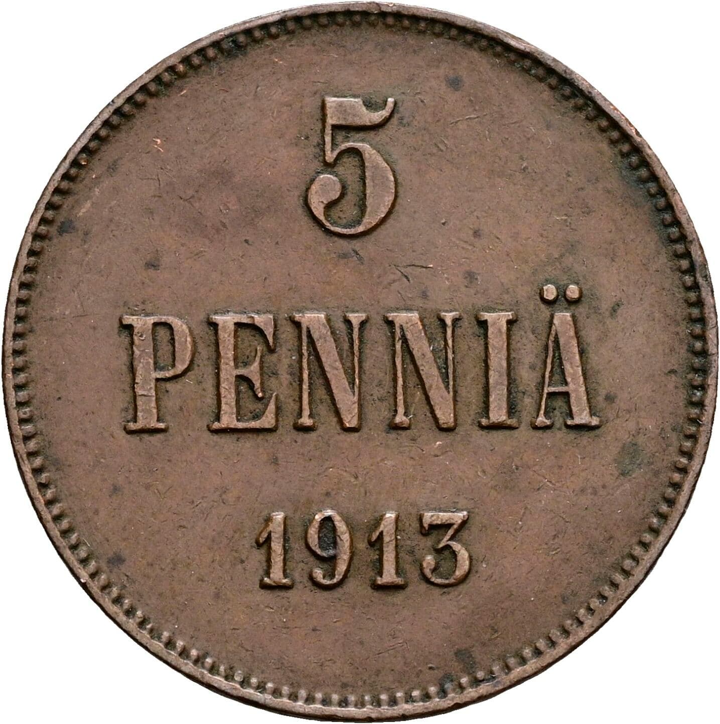 5 Penniä