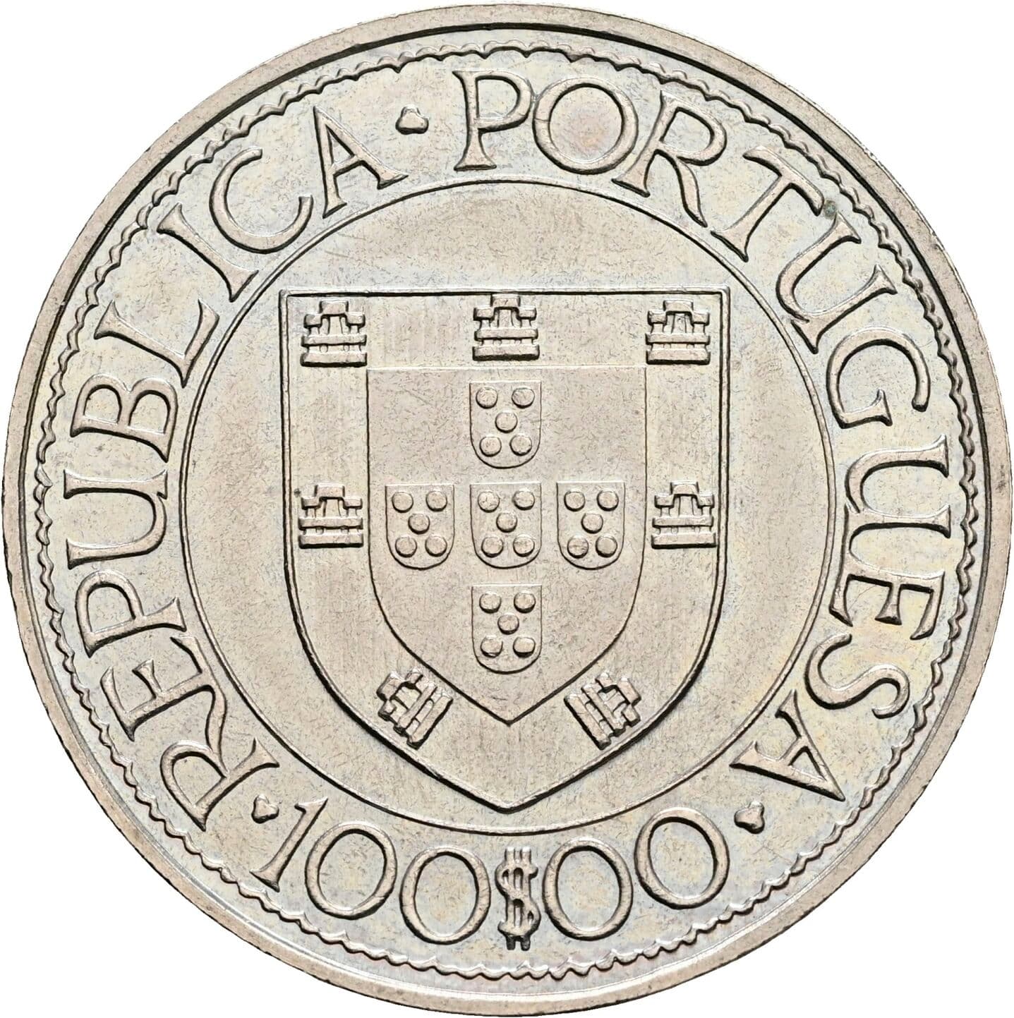 100 Escudos 1988 – Vorderseite